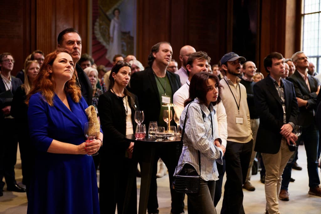 Guests gathered at RICS for the report launch